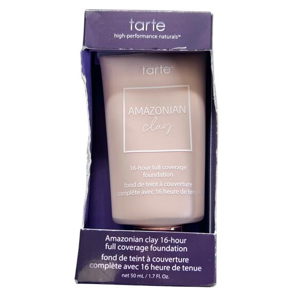 Tarte Amazonian Clay 16-Hour Full Coverage Foundation 18N Fair Light Neutral - Picture 4 of 7